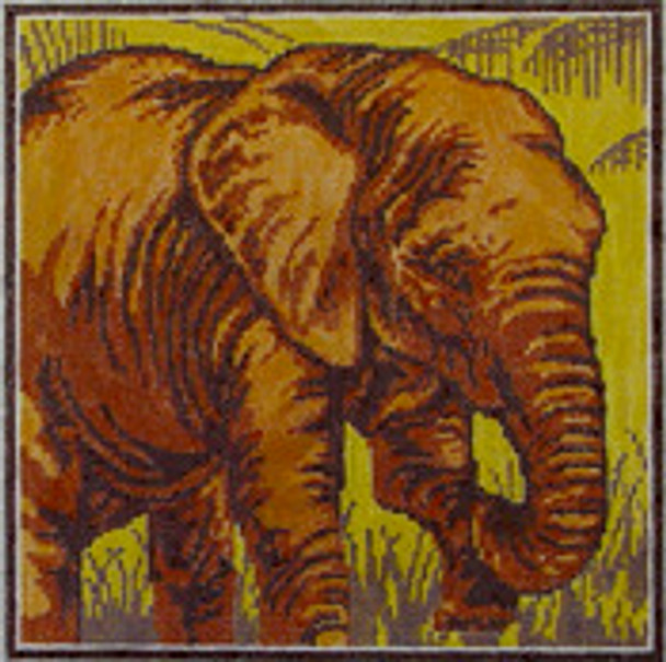 AN171 Colors of Praise 13 Mesh Graphic Elephant 10x10