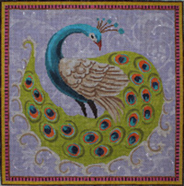 AN110 Colors of Praise 16 x 16 10 Mesh Peacock