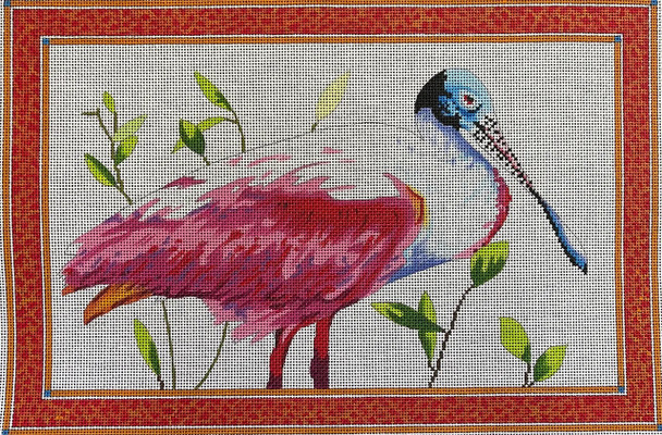 AN190 Animal Colors of Praise 13 Mesh Spoonbill