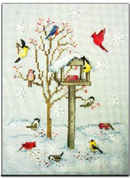 Winter Feeder by Crossed Wing Collection 98-1603 