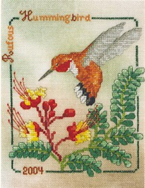 Rufous Hummingbird 2004 by Crossed Wing Collection 04-1654W