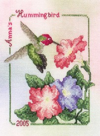 Anna's Hummingbird 2005  Crossed Wing Collection 05-1531