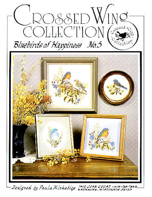 Bluebirds Of Happiness by Crossed Wing Collection 8171 