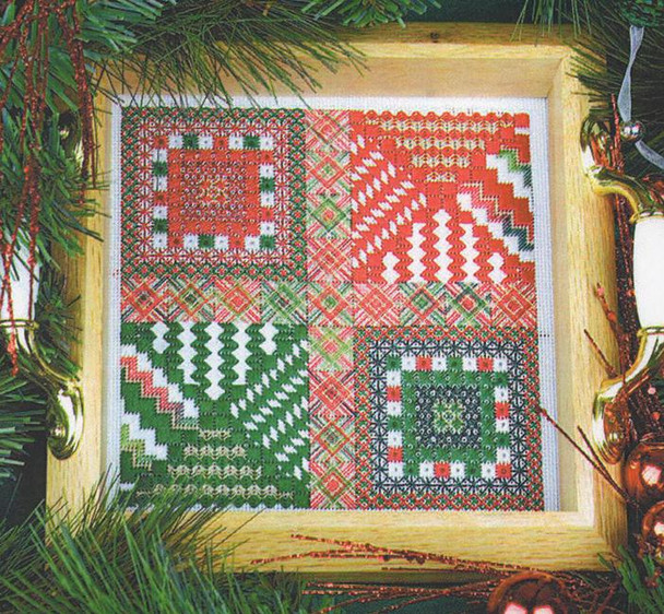HO! HO! HO! (CC) 108 x 108 DebBee's Designs Counted Canvas Pattern