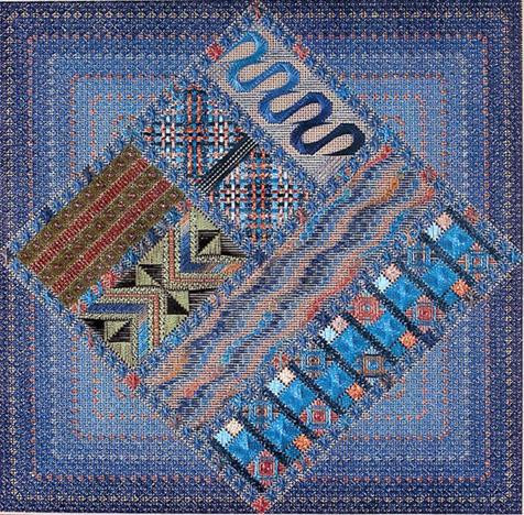 DIAMOND DELIGHT 8 (CC) 200 x 200 DebBee's Designs Counted Canvas Pattern