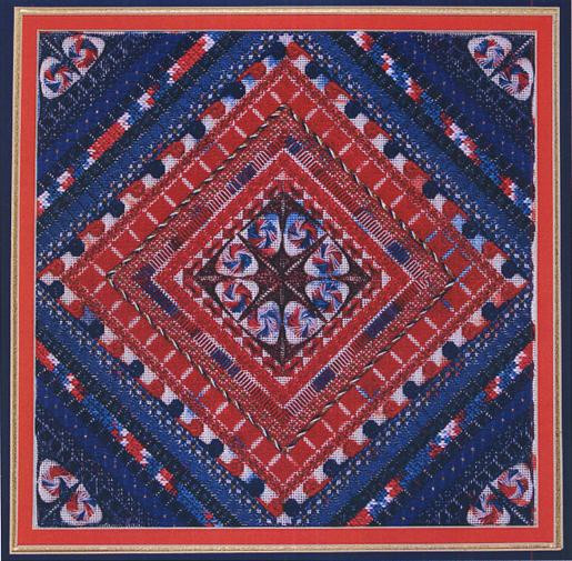 DIAMOND DELIGHT 7 (CC) 200 x 200 DebBee's Designs Counted Canvas Pattern