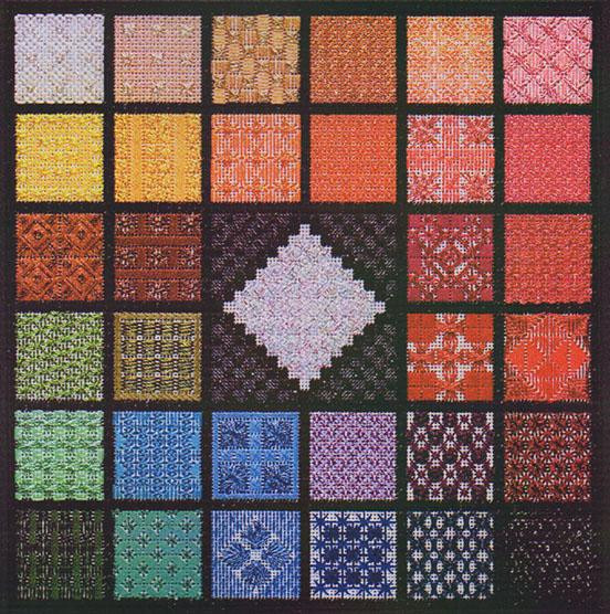 TWINKLING GEMS (CC) 165 x 165 DebBee's Designs Counted Canvas Pattern
