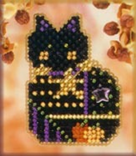 MHAH43 Mill Hill Seasonal Ornament Kit Haunted Kitty (2001)