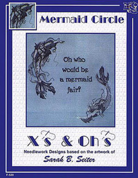 Mermaid Circle by Xs And Ohs 07-2734 