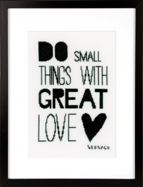 PNV156395 Vervaco Kit Do Small Things