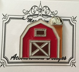 Accoutrement Designs USA PATRIOTIC Barn Needle Minder Magnet