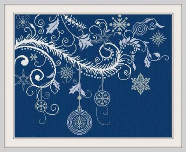 AAN316 Riccioli di Natale (Riccioli Christmas)  Alessandra Adelaide Needleworks Counted Cross Stitch Pattern