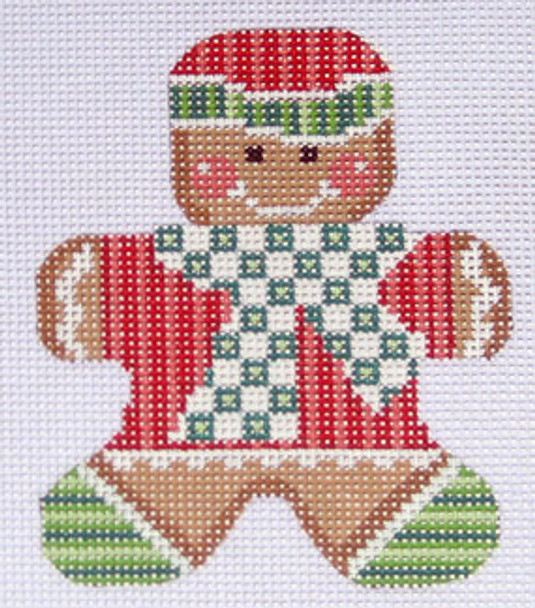 CH-44 Gingerbread Boy 1 (stitch guide available) 3 x 3 ¼ 18 Mesh Danji Designs CH Designs