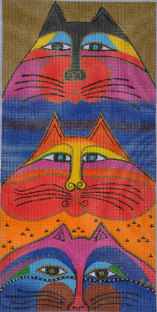 LB-116 Fat Cats 6 x 12 18 Mesh LAUREL BURCH