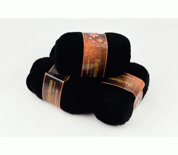 Baritone Superwash Black (BS380) Jojoland