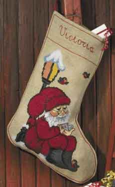 411241 Permin Santa Stocking