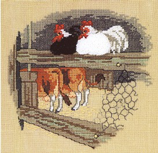 121300 Permin Chickens & Cows