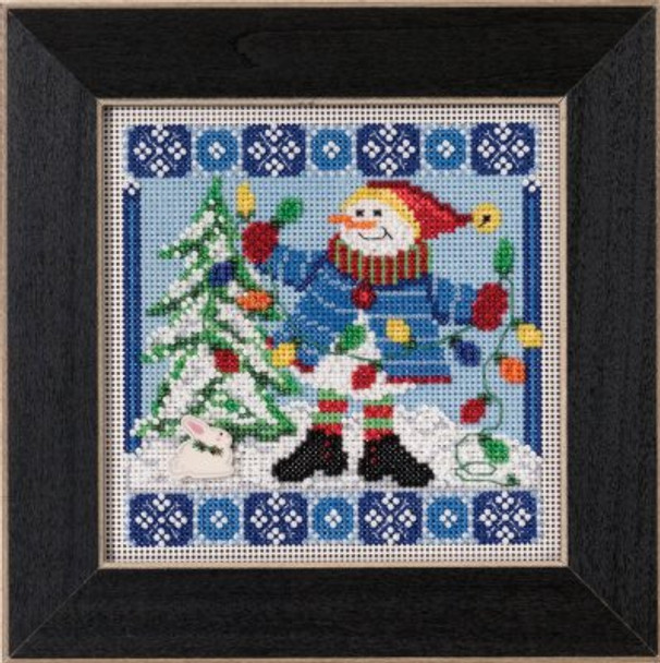 MH145303 Mill Hill Buttons and Bead Kit Mr. Jack Frost (2015)