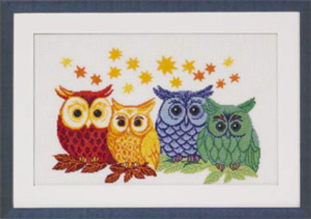 703303 Permin Colored Owls