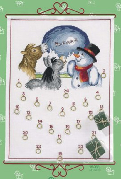 7715360 Eva Rosenstand Snowman/Animals Advent Calendar