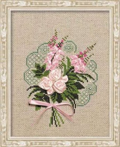 RL1073 Riolis Cross Stitch Kit Bouquet of Tenderness