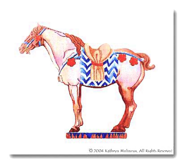 M-031 Tang Horse 14 x 16 18  Mesh  Shorebird Studio