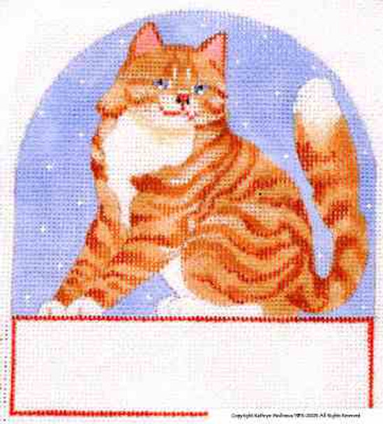 P-507 Orange Tabby 5 x 5 18 Mesh Shorebird Studio