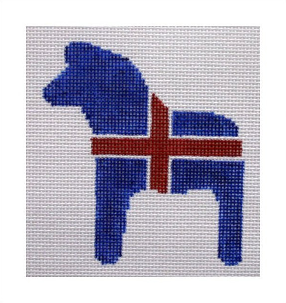 F3722 Iceland 3 1/4 x 3 3/4" 18 ct. Fiori Designs 