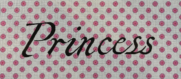 Cheeky Saying AC850 Princess 14x6 18 Mesh Colors of Praise