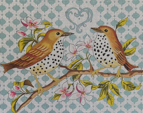 AN330 Animal Birds 12 x 9 18 Mesh  Colors of Praise