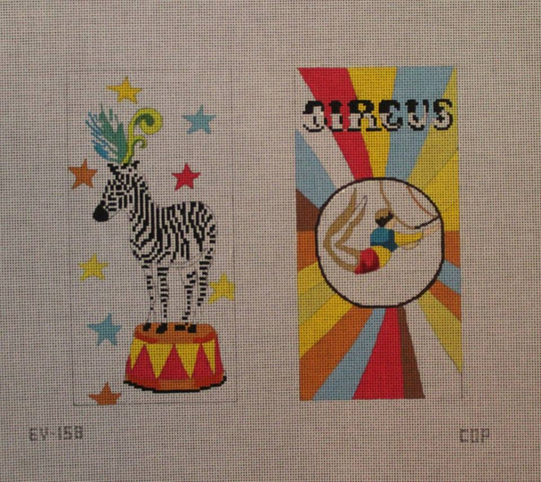 EY158 Circus Zebra 7x3 1/2 double 18M Colors of Praise 