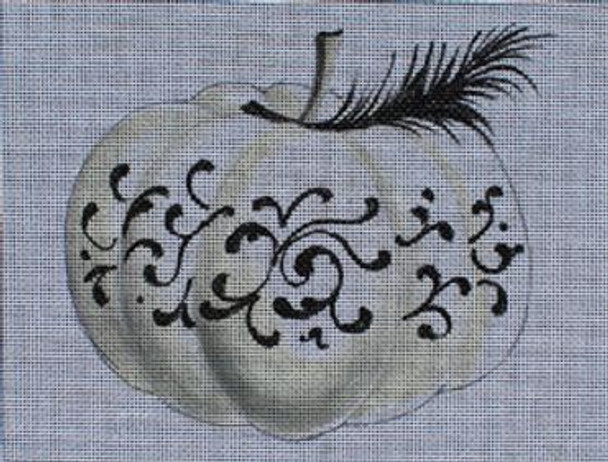 FF244 Elegant Pumpkin/Feather 8x6 18 Mesh Colors of Praise 