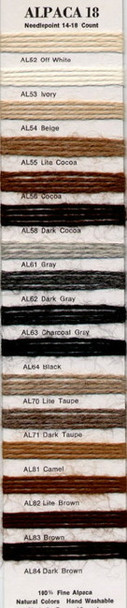 AP-61 Dark Gray Alpaca Petite Rainbow Gallery