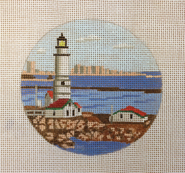 7118 Purple Palm Designs Boston Light - MA 4 x 4 18 Mesh