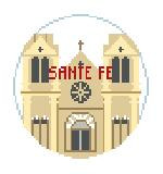 BT197 Santa Fe Kathy Schenkel Designs  4" Diameter 18 Mesh