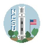 BT179 Bell Tower NC State 4" Diameter 18 Mesh Kathy Schenkel Designs