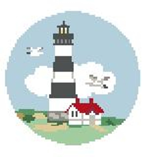 BT167 Bodie Island Light Kathy Schenkel Designs  4" Diameter 18 Mesh