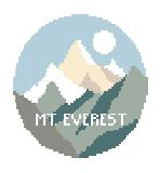 BT295 Mt. Everest  Kathy Schenkel Designs  4" Diameter 18 Mesh