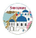 BT292 Santorini Kathy Schenkel Designs  4" Diameter 18 Mesh