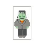 CO878 Tiny Frankenstein 1.5 x 3 Kathy Schenkel Designs