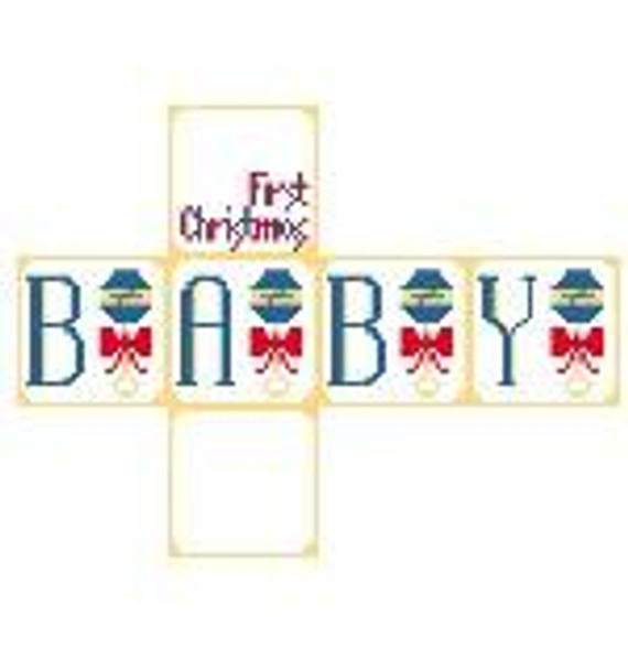 CO510 Boy Baby 1st Christmas Pkg 6.75 x 5 Kathy Schenkel Designs