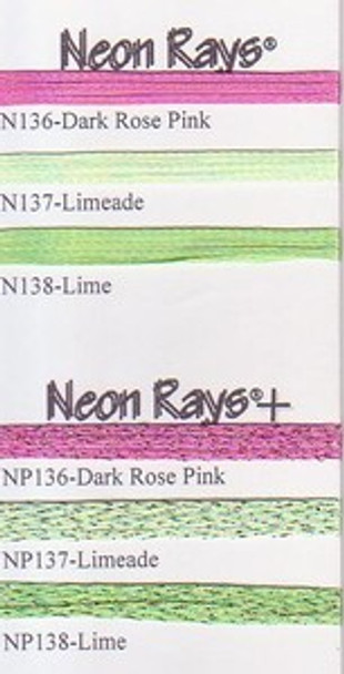 Rainbow Gallery Neon Rays N136 Dark Rose Pink