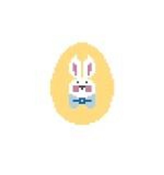 EO104 Bunny Face/Yellow Egg 1.75 x 2 18 Mesh Kathy Schenkel Designs