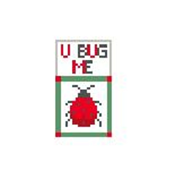 LP115 U Bug Me Kathy Schenkel Designs 1.25 x 2