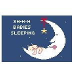 PT128A Sh-h-h Babies Sleeping Kathy Schenkel Designs 6 x 4