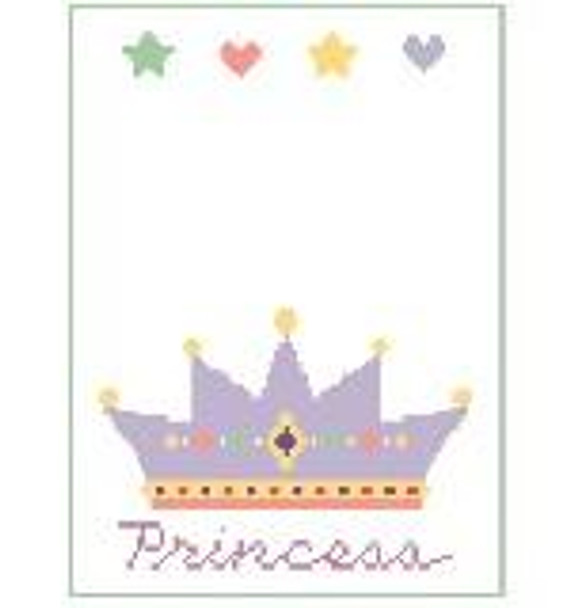 PT186 Princess Sampler Kathy Schenkel Designs 5.25 x 7