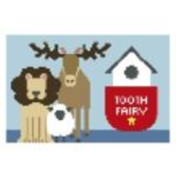 PT145 Ark Toothfairy Pillow w/Pocket Kathy Schenkel Designs 6 x 4