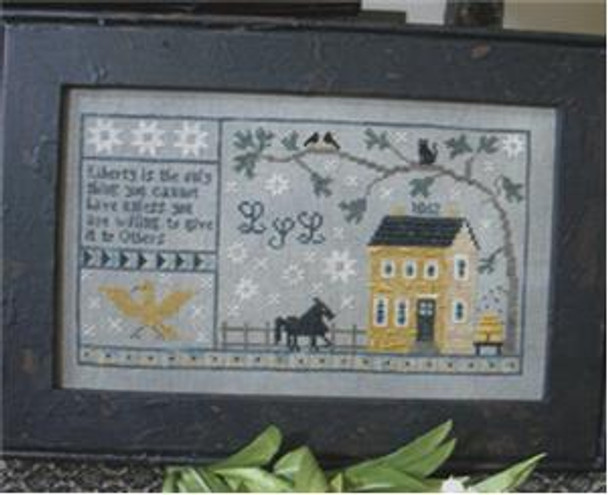 Gettysburg 1862 Sampler 82 x 147  Chessie & Me  15-1384 