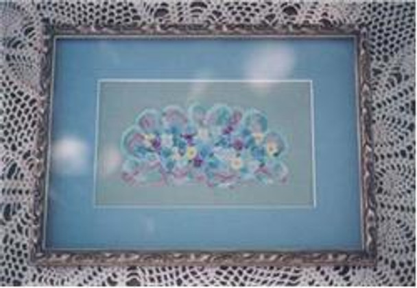 CGS 52 Johnny Jumped Up Blue Country Garden Stitchery