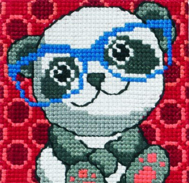 9120 Permin Panda with Glasses